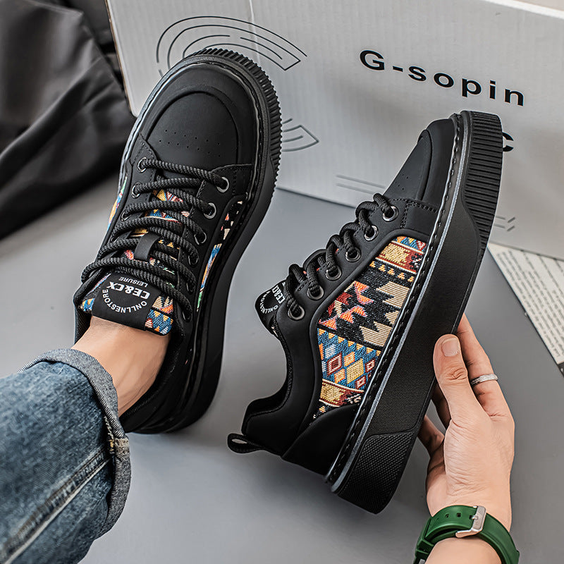 Damen Modische Sneakers mit auffälligem Ethno-Muster R&B