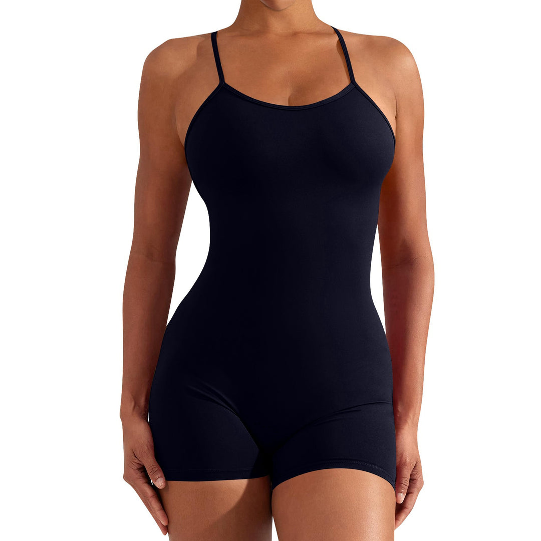 Damen Sportlicher Einteiler für Fitness und Schwimmen R&B