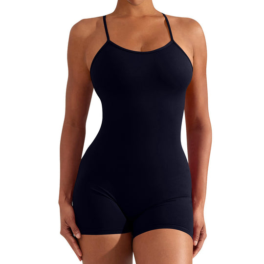 Damen Sportlicher Einteiler für Fitness und Schwimmen R&B
