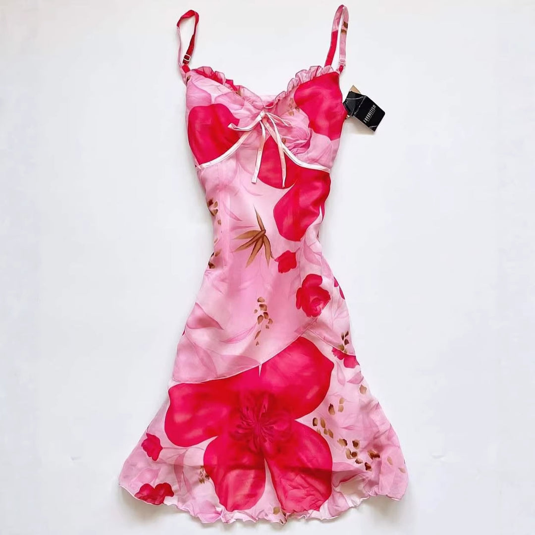Damen Freizeitkleid mit floralem Design R&B