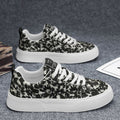 Damen Modische Sneakers mit floralem Design und bequemer Sohle