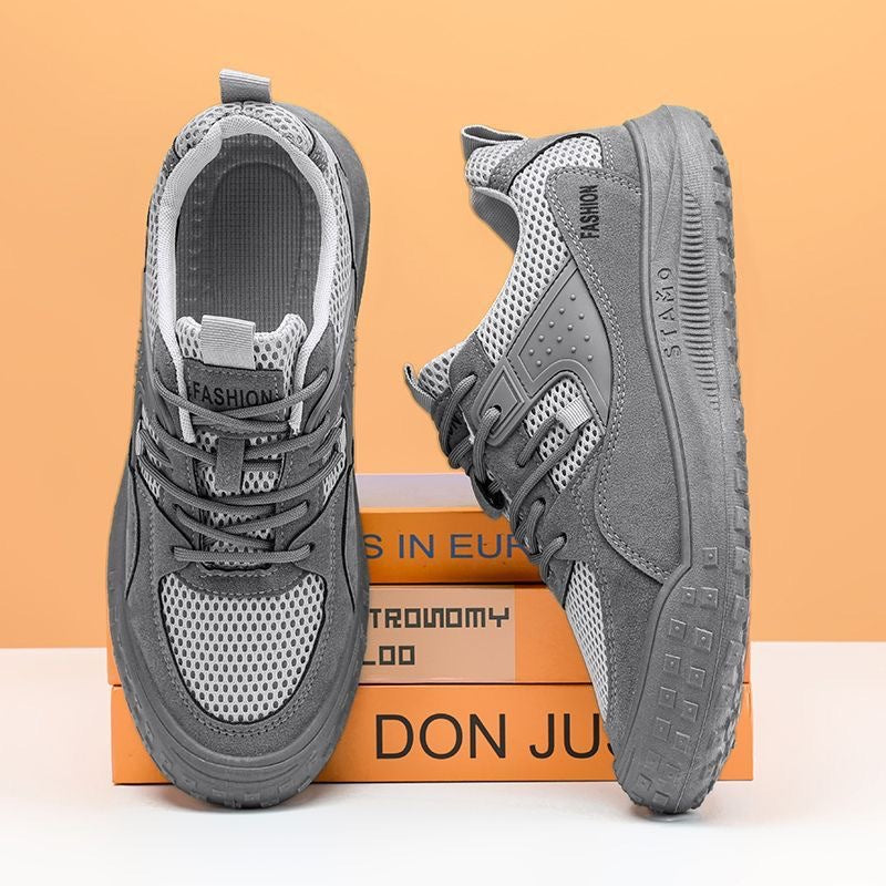 Damen Sportliche Sneaker mit atmungsaktiver Mesh-Oberfläche R&B