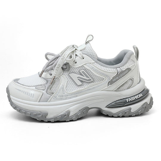 Damen Sportliche Sneakers mit atmungsaktiver Mesh-Oberfläche und dämpfender Laufsohle R&B 1771555686