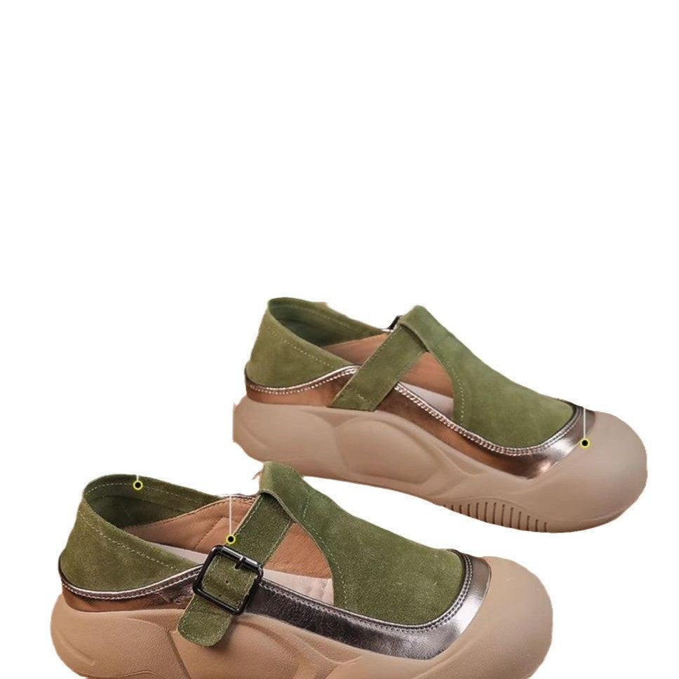 Damen bequeme Clogs mit verstellbarem Riemen und atmungsaktiver Sohle R&B