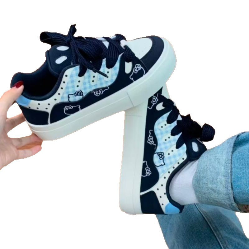 Damen Sportliche Sneaker mit einzigartigem Tiermotiv und bequemer Dämpfung