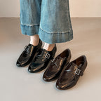 Damen elegante Slipper mit modischem Schnallen-Detail R&B