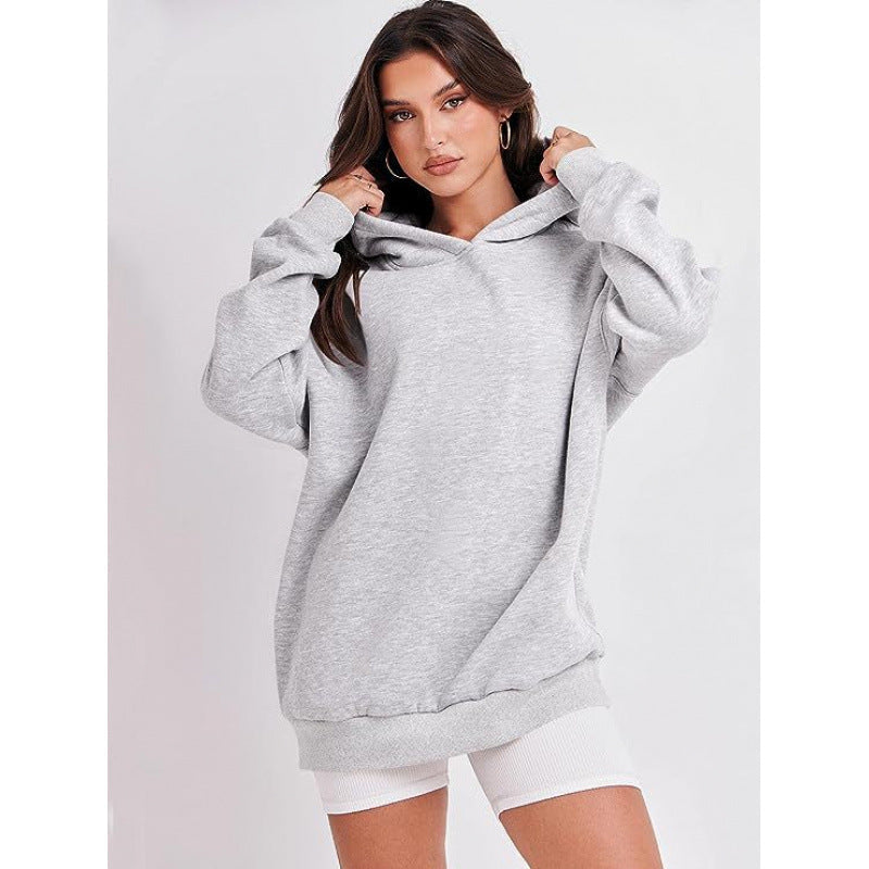 Damen bequeme Kapuzen-Sweatshirt R&B