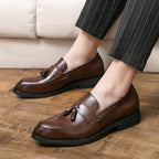 Herren Elegante Mokassins mit modischem Quastendesign