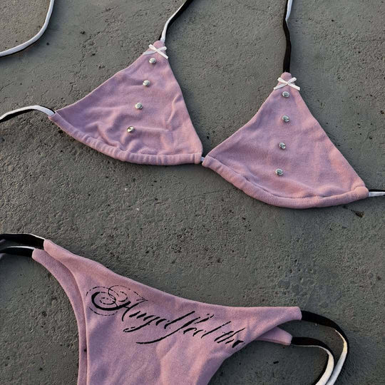 Damen verführerisches Bikini-Set mit einzigartigen Akzenten R&B
