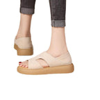 Damen Komfortable und modische Sandalen mit angesagtem Riemchen-Design