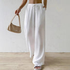 Damen weite Sommerhose mit Gummizug R&B