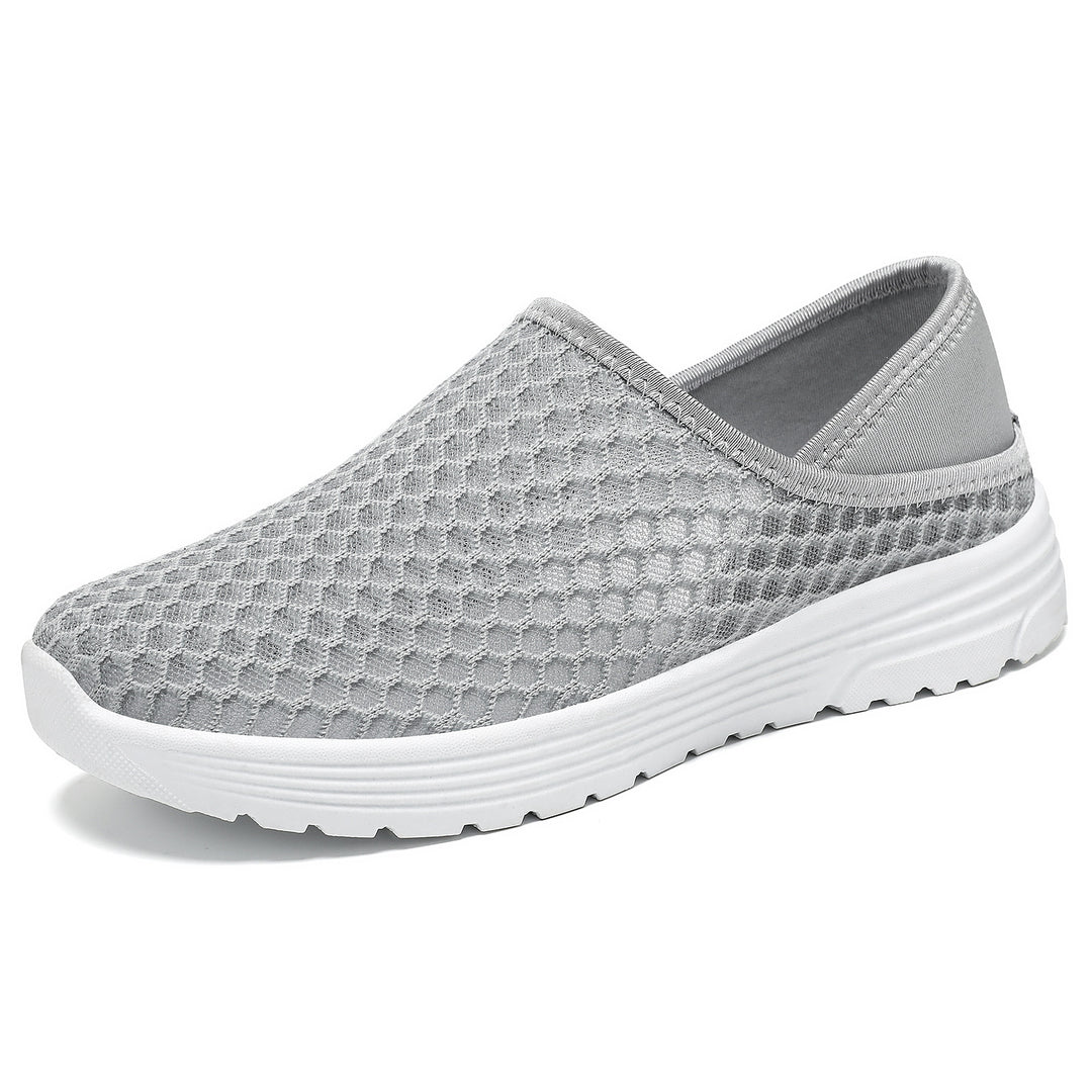 Damen Atmungsaktive Slip-On Sportschuhe mit flexiblem Mesh-Obermaterial R&B