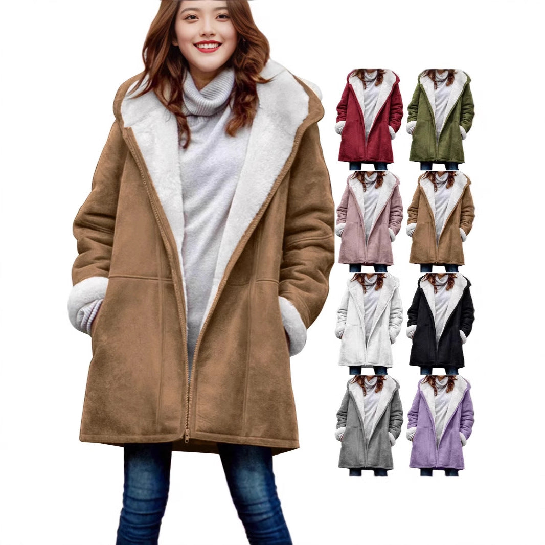 Damen Fleecegefütterte Outdoor-Jacke R&B