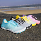 Damen Aqua-Freizeitschuhe mit elastischem Schnürsystem und rutschfester Sohle R&B