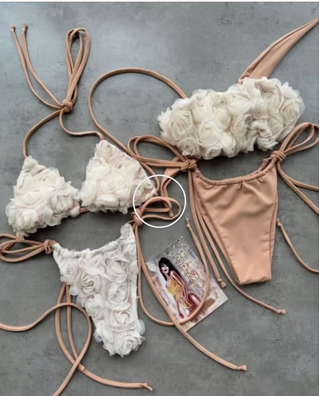 Damen Bikiniset mit floralem Design R&B
