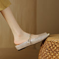Damen modische Ballerinas mit dekorativem Riemchen und weicher Innensohle R&B