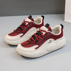 Damen sportliche Sneaker mit abriR&Bfester Sohle und atmungsaktivem Obermaterial R&B