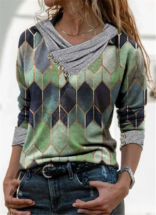 Damen modischer Pullover R&B