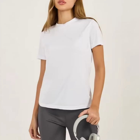 Damen Sportliches Funktionsshirt mit atmungsaktiver Technologie R&B