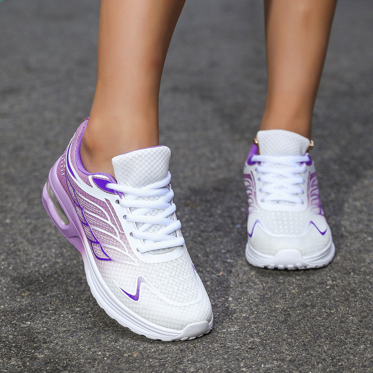 Damen Lauf-Sneaker mit ergonomischer Dämpfung und atmungsaktivem Obermaterial R&B