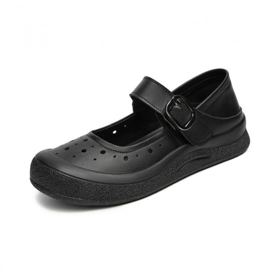 Damen Mary Jane Schuhe mit verstellbarem Riemen und anatomischer Sohle R&B