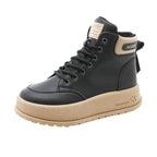 Damen modische High-Top Sneakers mit rutschfester Sohle und praktischem Schnürsystem R&B