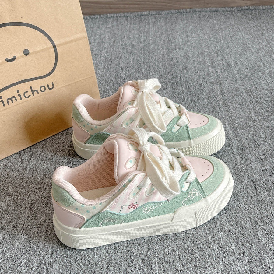 Damen Sneaker mit verspieltem Tierdesign und atmungsaktivem Obermaterial R&B