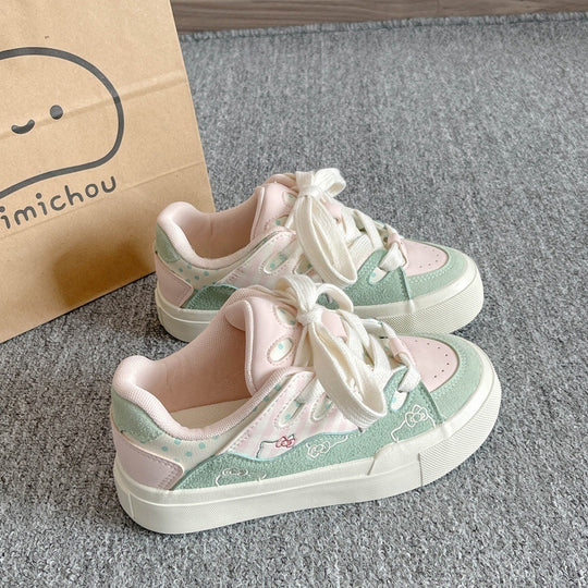 Damen Sneaker mit verspieltem Tierdesign und atmungsaktivem Obermaterial R&B
