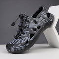 Damen Bequeme und rutschfeste Outdoor-Sandalen mit elastischem Schnürsystem