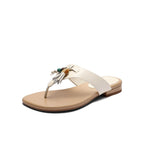 Damen Zehentrenner-Sandalen mit modischem Quastendetail und eleganter Riemenfront R&B