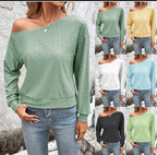 Damen Komfortables und stilvolles asymmetrisches Sweatshirt R&B