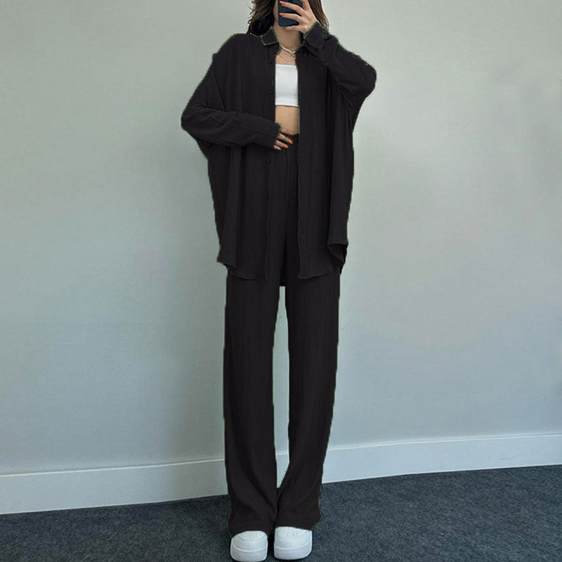 Damen lässiger Overall mit schickem Hemd R&B