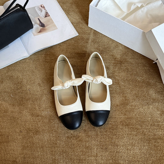 Damen Elegante Ballerinas mit modischem Schleifen-Detail und komfortabler Innensohle R&B