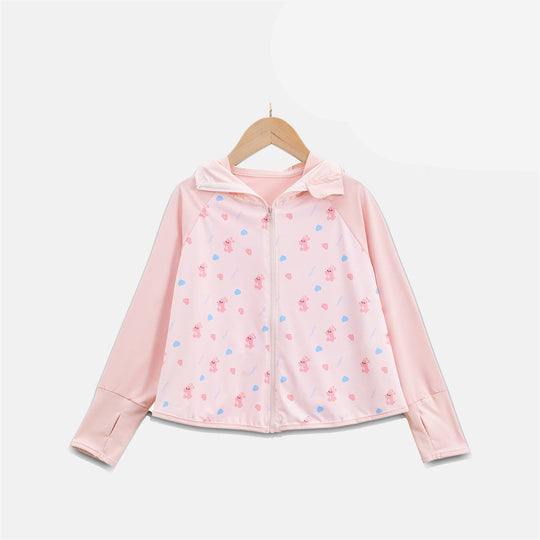 Damen Leichte UV-Schutzjacke mit Kapuze R&B