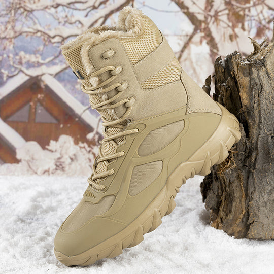 Herren Hochfunktionale Winterstiefel mit isolierender Fütterung und rutschfester Sohle R&B