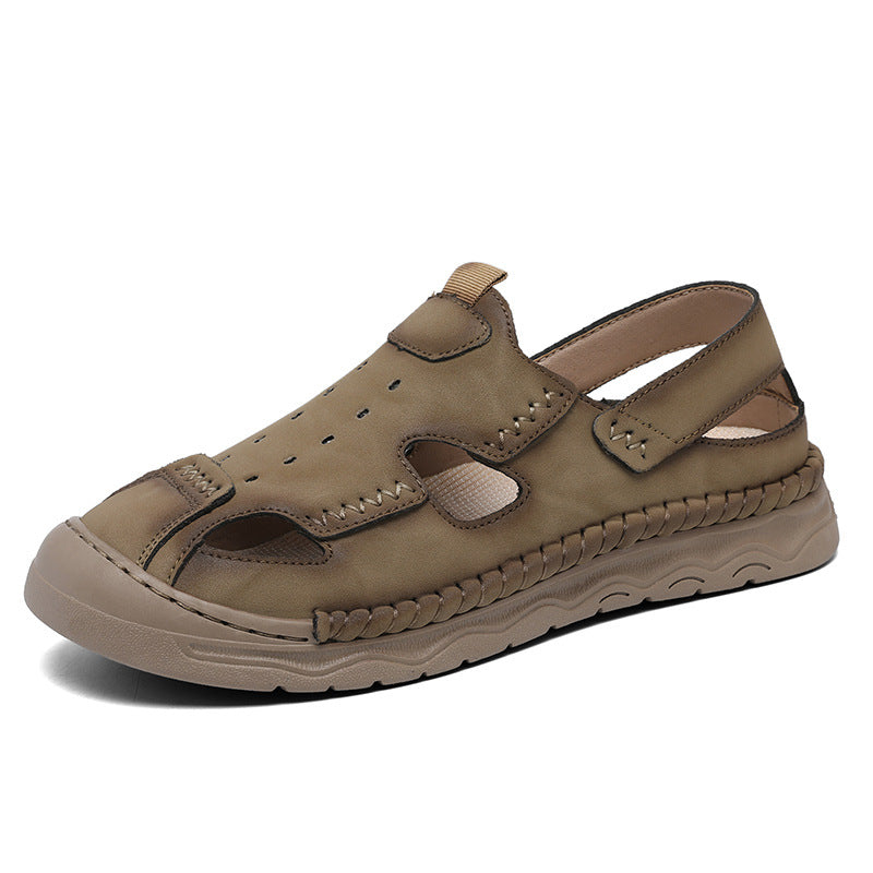 Herren Atmungsaktive Freizeit-Sandalen mit rutschfester Sohle und flexiblem Design R&B