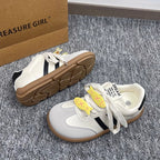 Damen Sportliche Sneakers mit verspieltem Design und stabiler Sohle