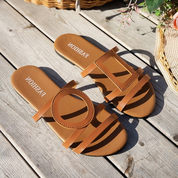 Damen Riemchen-Sandalen mit eleganten Ausschnitten und komfortabler Fußbettung R&B