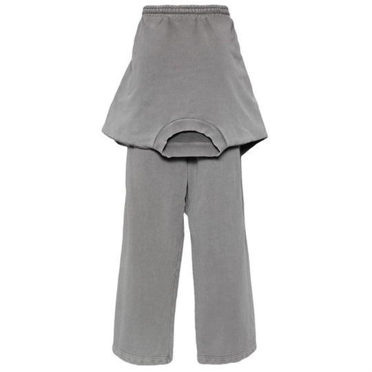 Damen Oversized Freizeithose mit seitlichen Einsätzen und elastischem Bund R&B