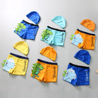 Jungen Schwimmshorts mit Dinosaurier-Motiv R&B