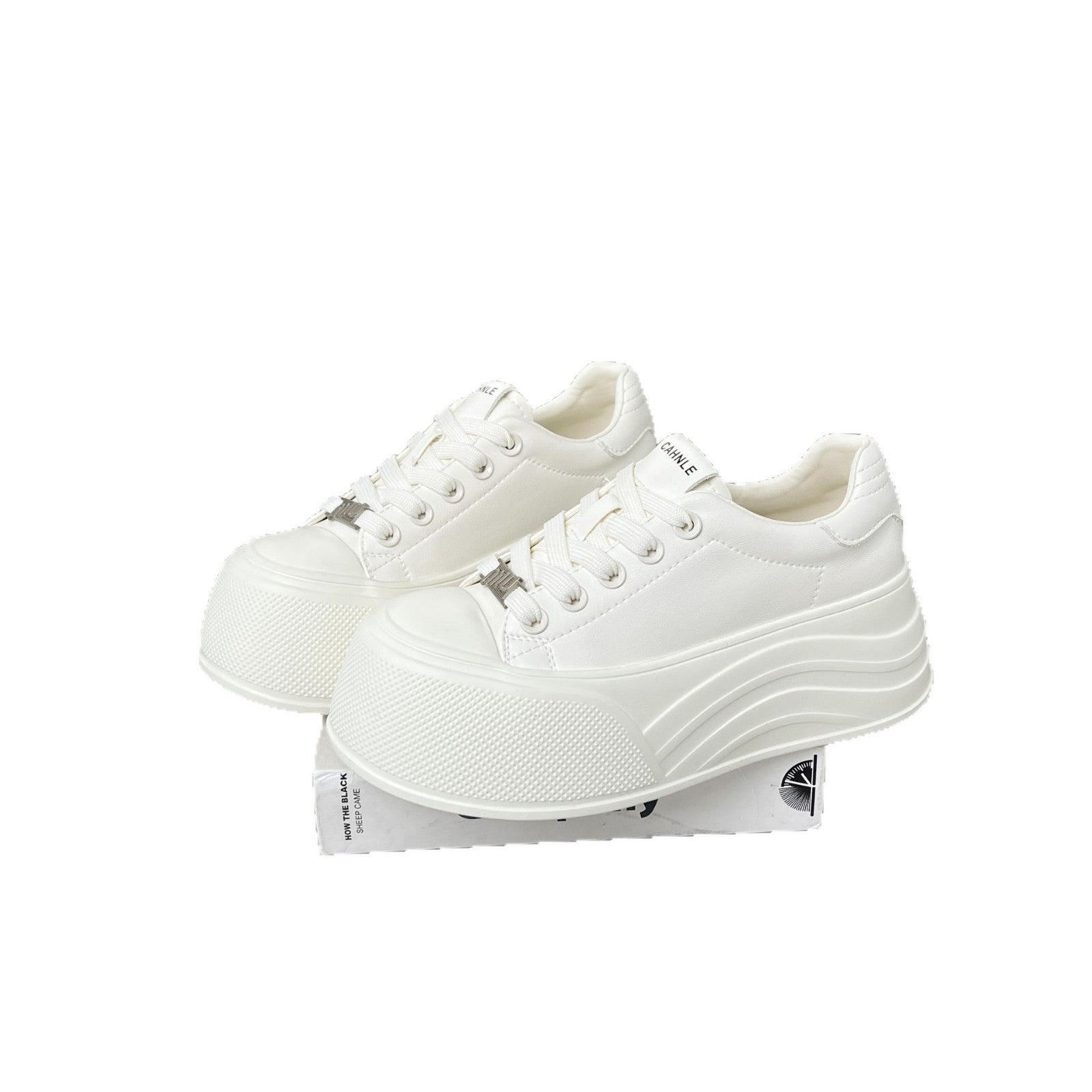 Damen Plattform Sneakers mit elegantem Design und atmungsaktiver Obermaterialstruktur R&B