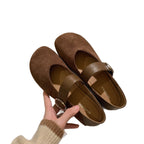 Damen Komfortable Riemchen-Mokassins mit elegantem Schnitt und bequemer Innensohle R&B