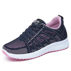 Damen Sportliche Sneaker mit atmungsaktivem Mesh-Obermaterial R&B