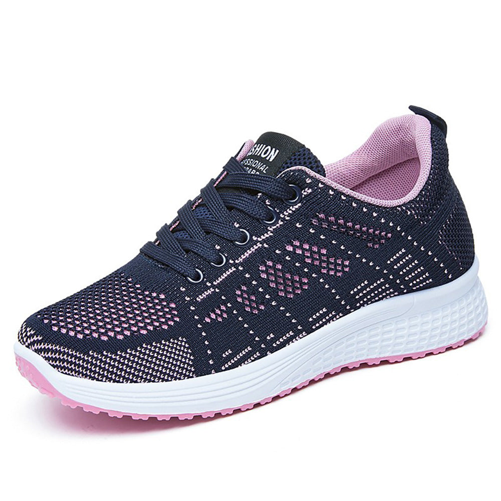 Damen Sportliche Sneaker mit atmungsaktivem Mesh-Obermaterial R&B