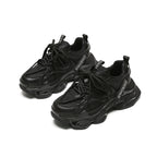 Damen Sportliche Trend-Sneaker mit atmungsaktiven Mesh-Einsätzen und gepolstertem Einstieg R&B