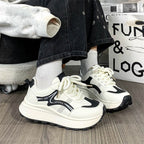 Damen Trendige Chunky Sneakers mit dämpfender Plattform-Sohle R&B