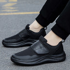 Damen Sportliche Slip-On Sneakers mit elastischem Klettverschluss R&B