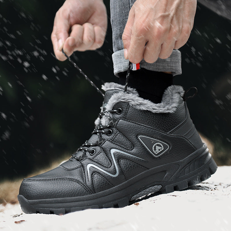 Damen Winterwanderschuhe mit isolierendem Futter und rutschfester Profilsohle R&B
