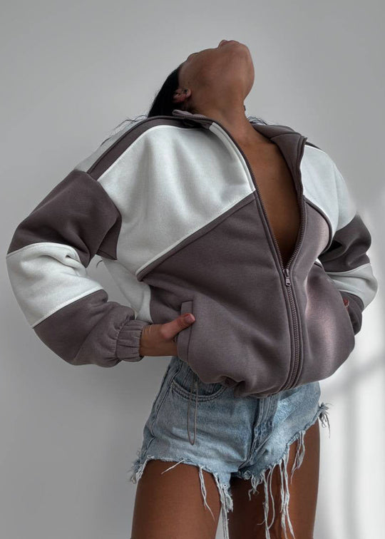 R&B | Panel-Zipper-Jacke