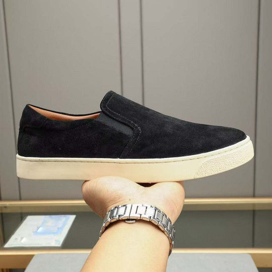 Damen Mokassin Sneakers aus weichem Wildleder R&B